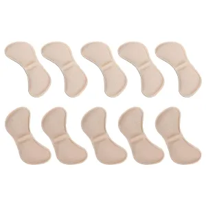 5 Pairs Heel Protectors, Heel Shoe Grips for New Shoes, Heel Protector Adds Volume, and Cushioning, Insoles for Women Shoes(Nude) Nude