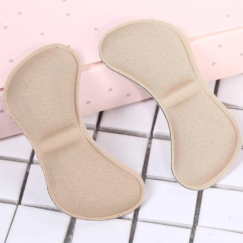 5 Pairs Heel Protectors, Heel Shoe Grips for New Shoes, Heel Protector Adds Volume, and Cushioning, Insoles for Women Shoes(Nude) Nude
