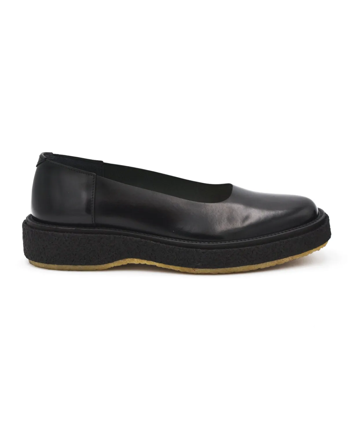 Adieu Type 176 Black Crepe Sole Ballet Flat
