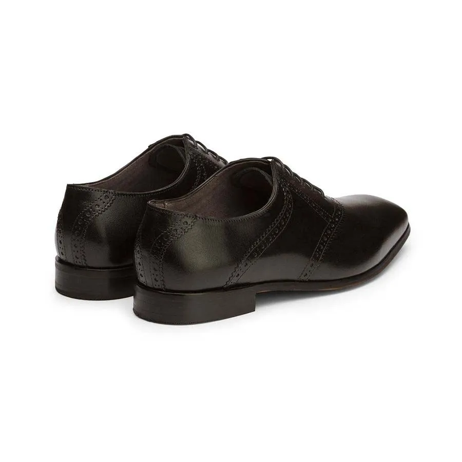 Black Saddle Oxfords