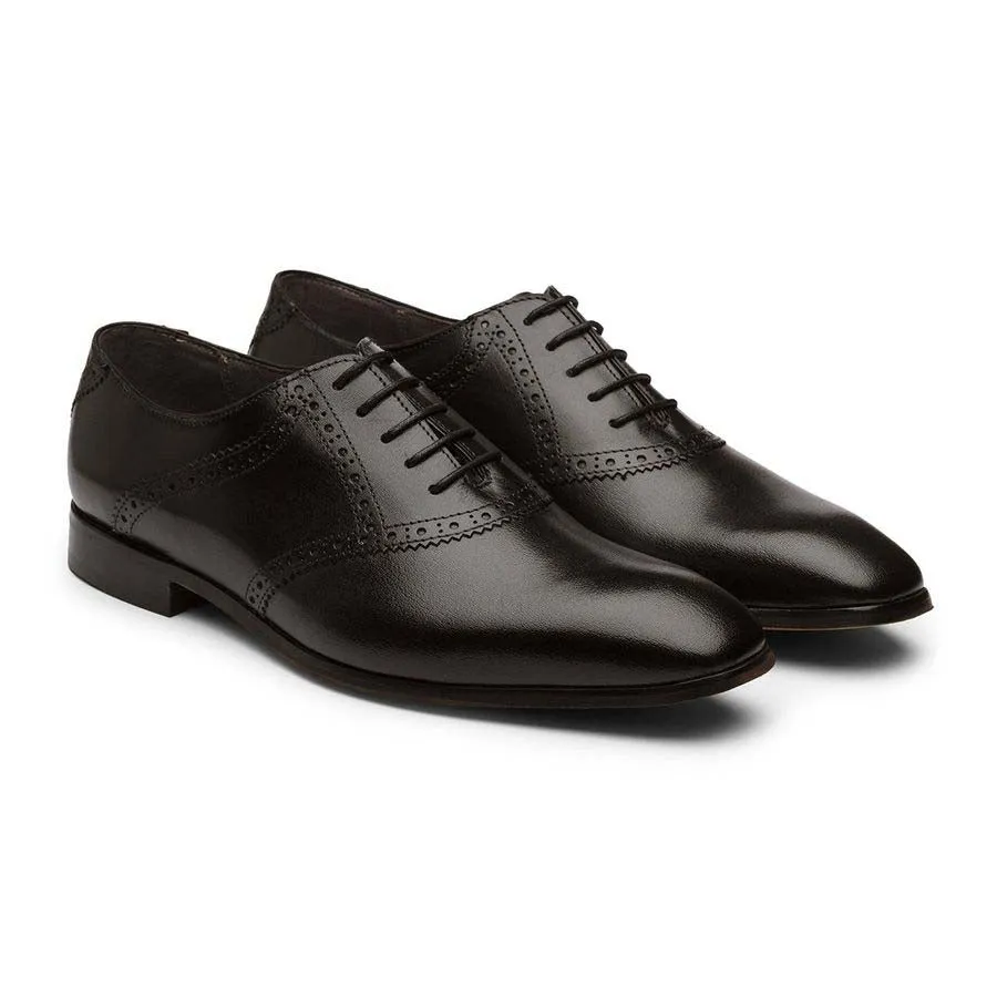 Black Saddle Oxfords