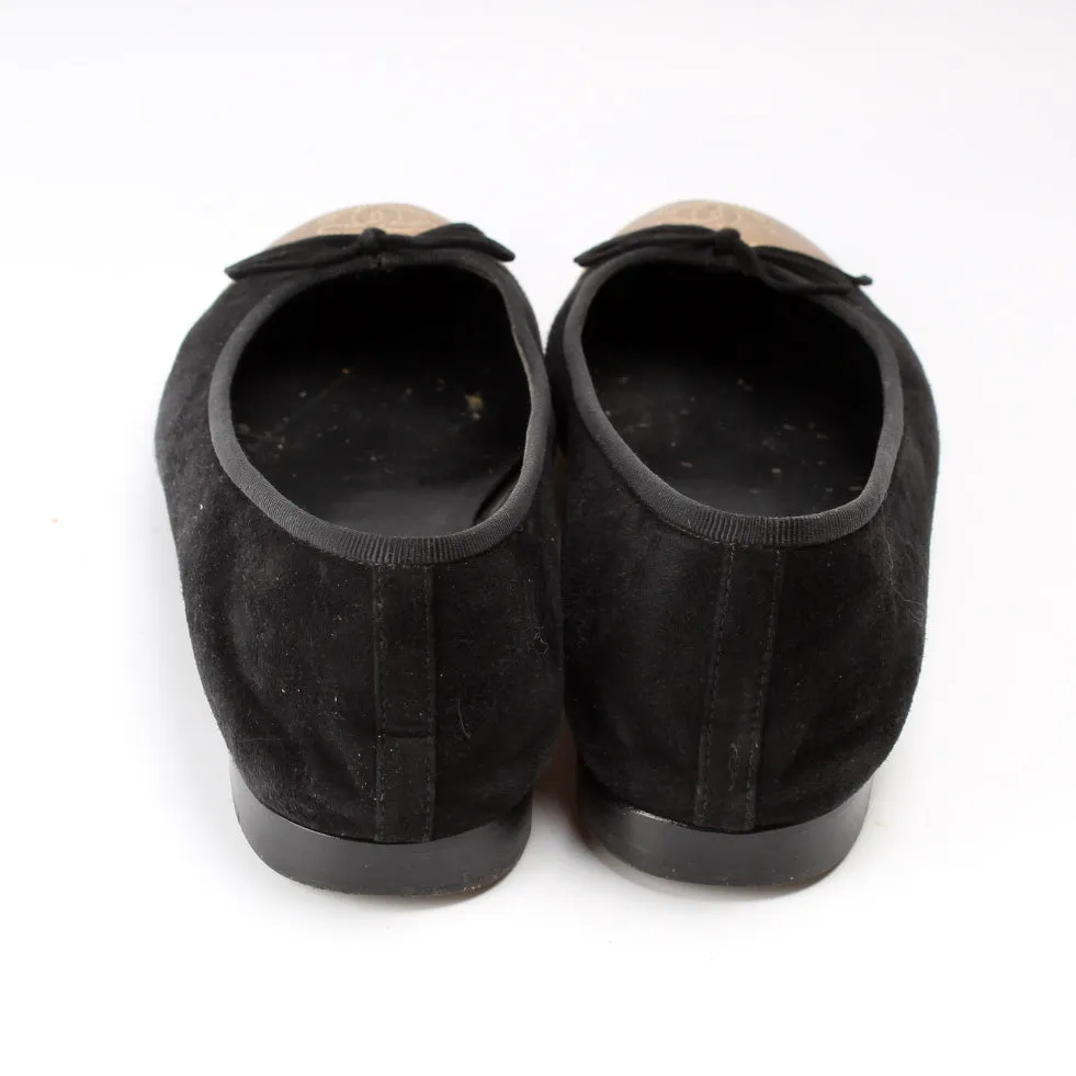 Cap Toe Flats Size 39