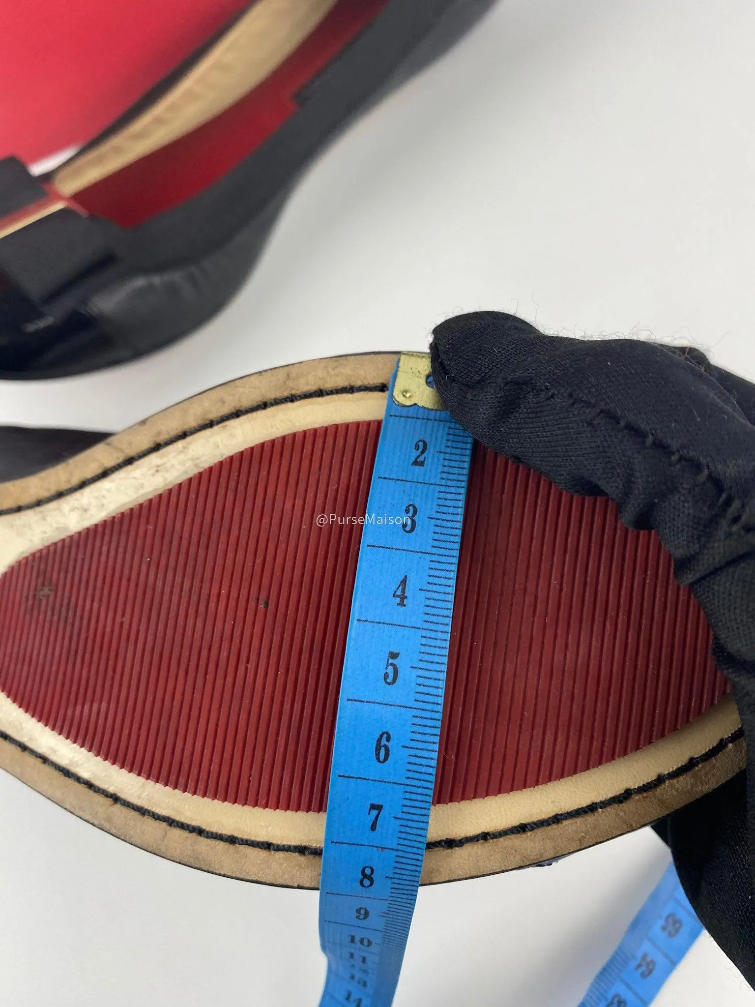 Carolina Herrera Black Ballet Flats Size 38 EU (23.5cm)
