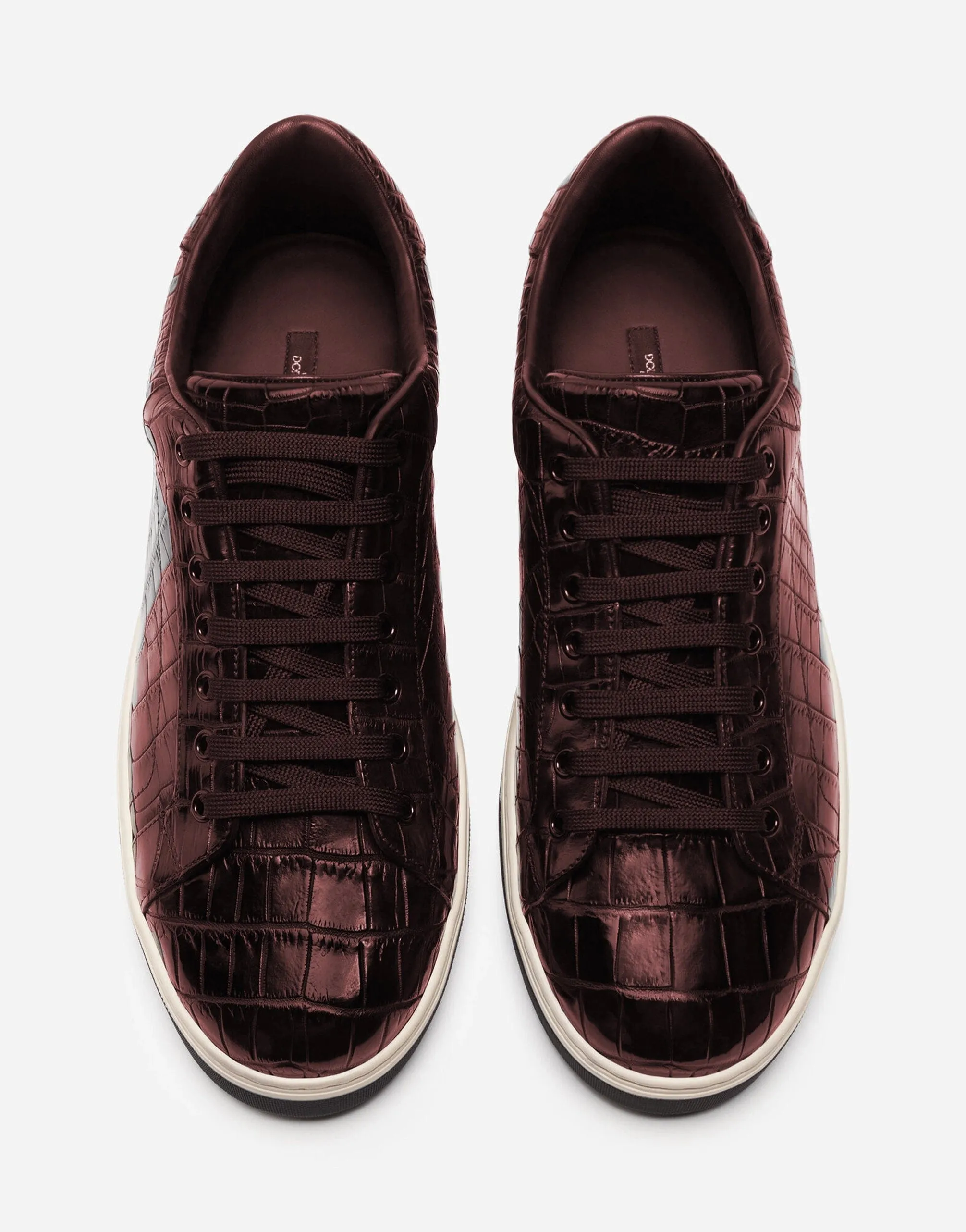 Crocodile Leather Rome Sneakers
