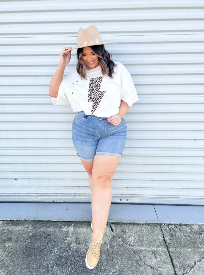 Everyday Ease Pull On Shorts By Judy Blue