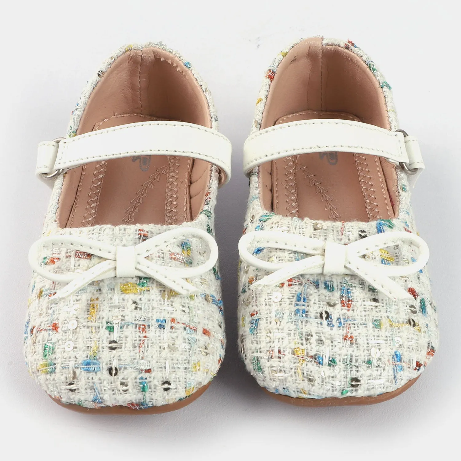 Girls Pumps SA-26-White