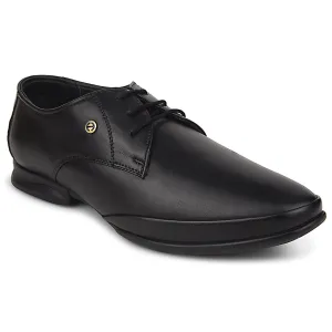 Healers Black Formal Lacing Derby Shoes For Men J757-02 By Liberty