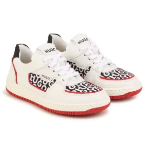 Hugo Kids Boys Trainers White