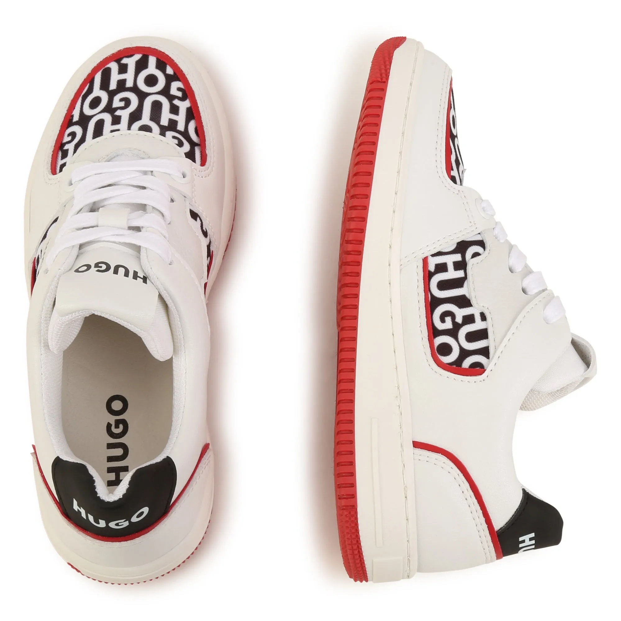 Hugo Kids Boys Trainers White