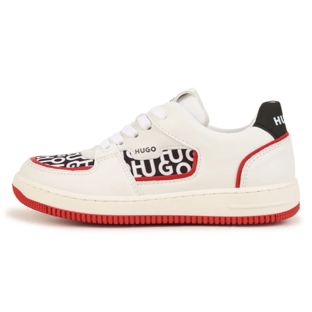 Hugo Kids Boys Trainers White
