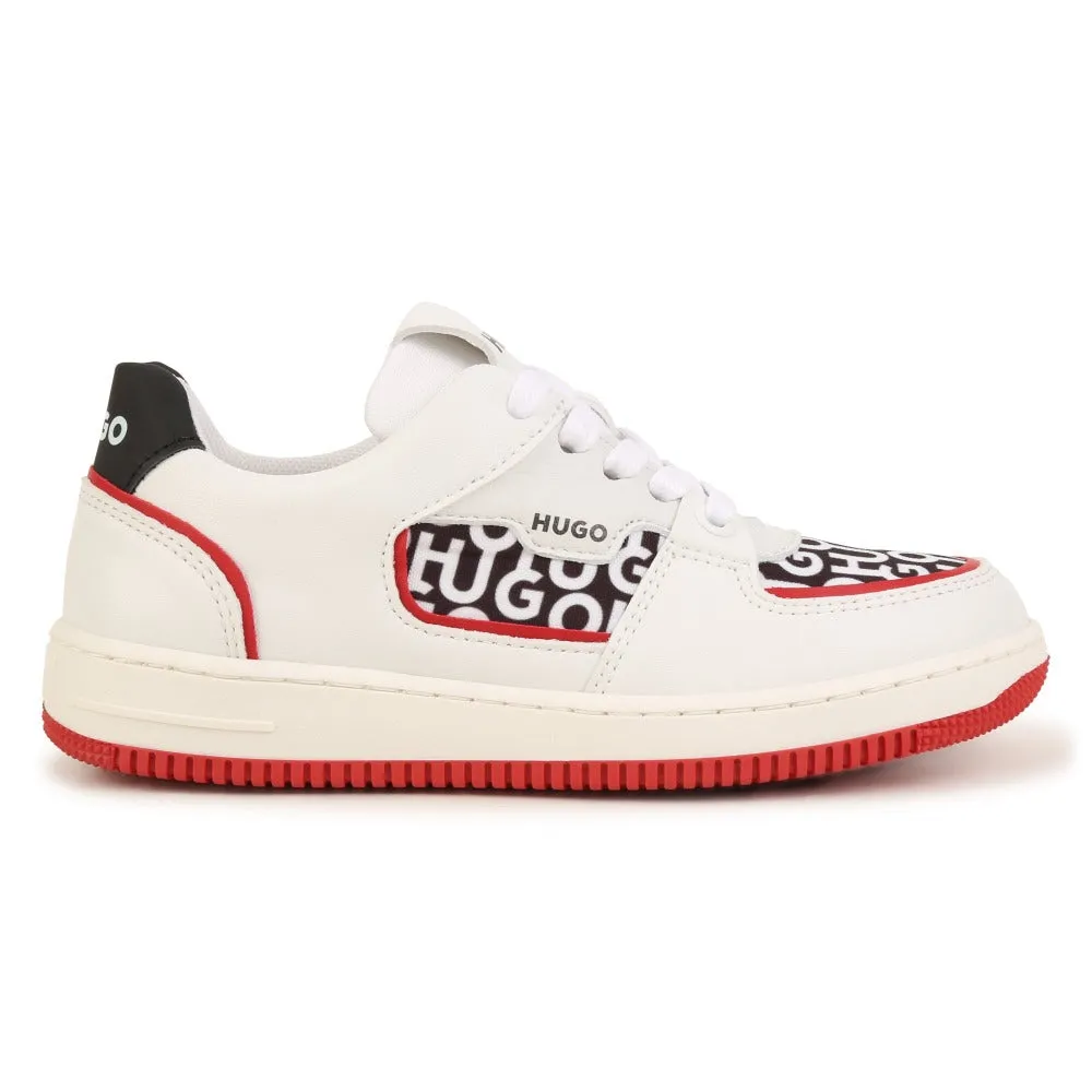 Hugo Kids Boys Trainers White