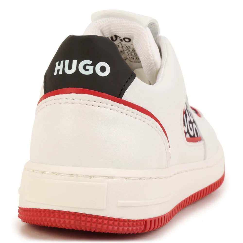 Hugo Kids Boys Trainers White