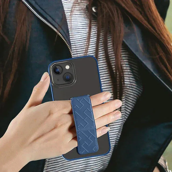 HYPHEN Grip Holder Case for iPhone 14 Plus - Blue
