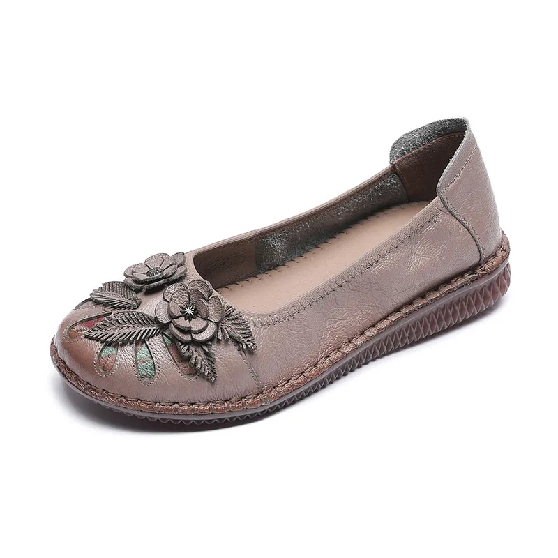 Isabelita Women's Flat Leather Shoes