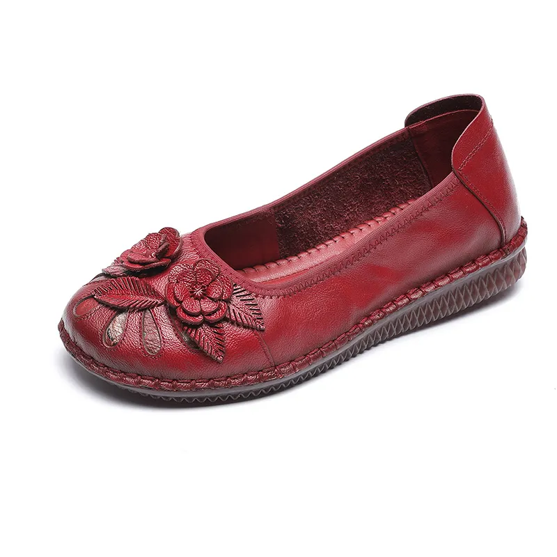 Isabelita Women's Flat Leather Shoes