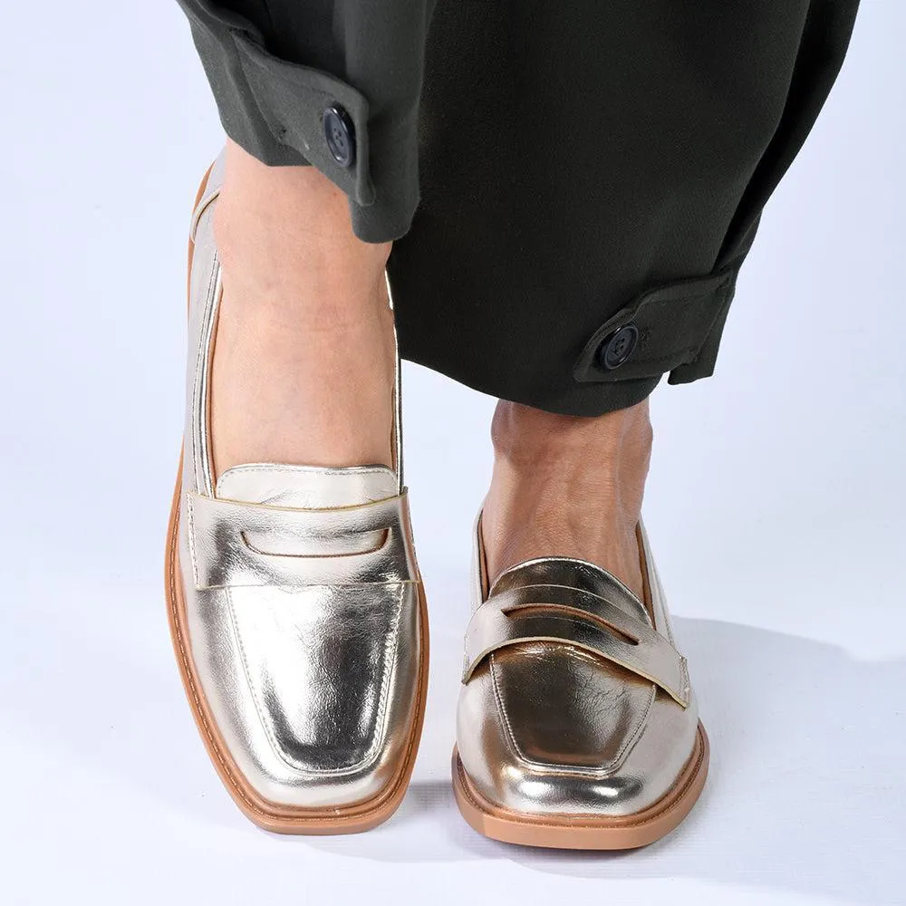Madison Pippa 2 Loafers - Rose Gold