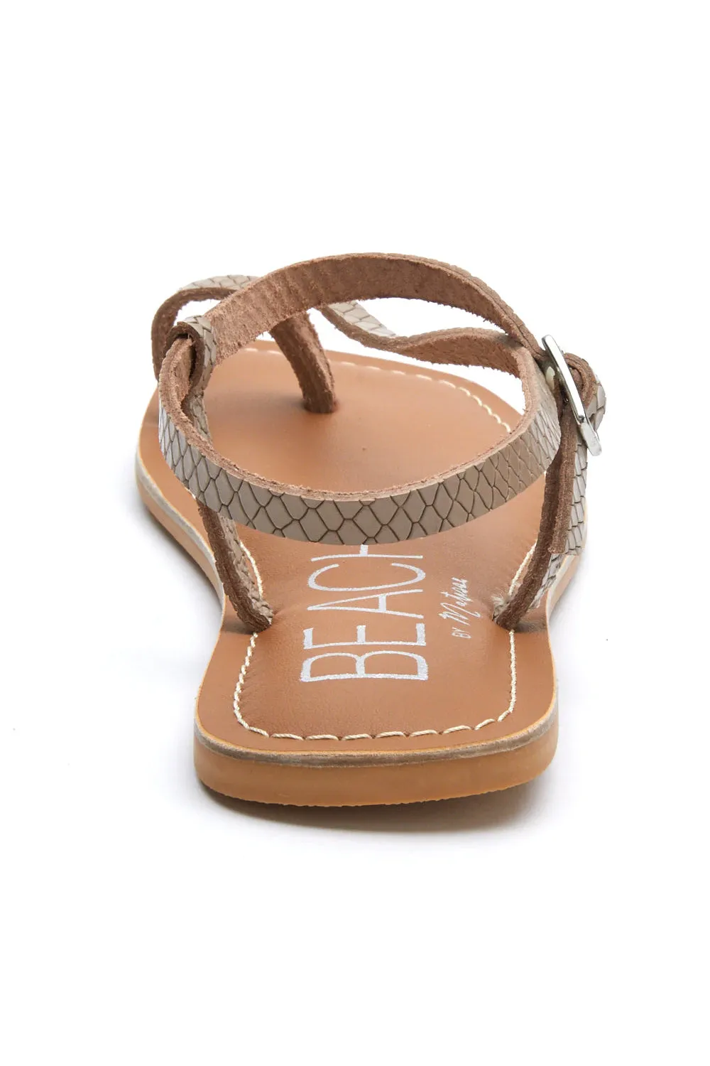 Matisse: Gelato Toe-Loop Sandal - Taupe