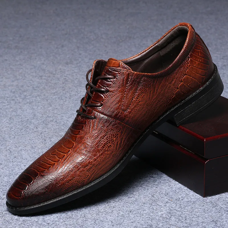 Men Dress shoes Handsome comfortable Brand PU men