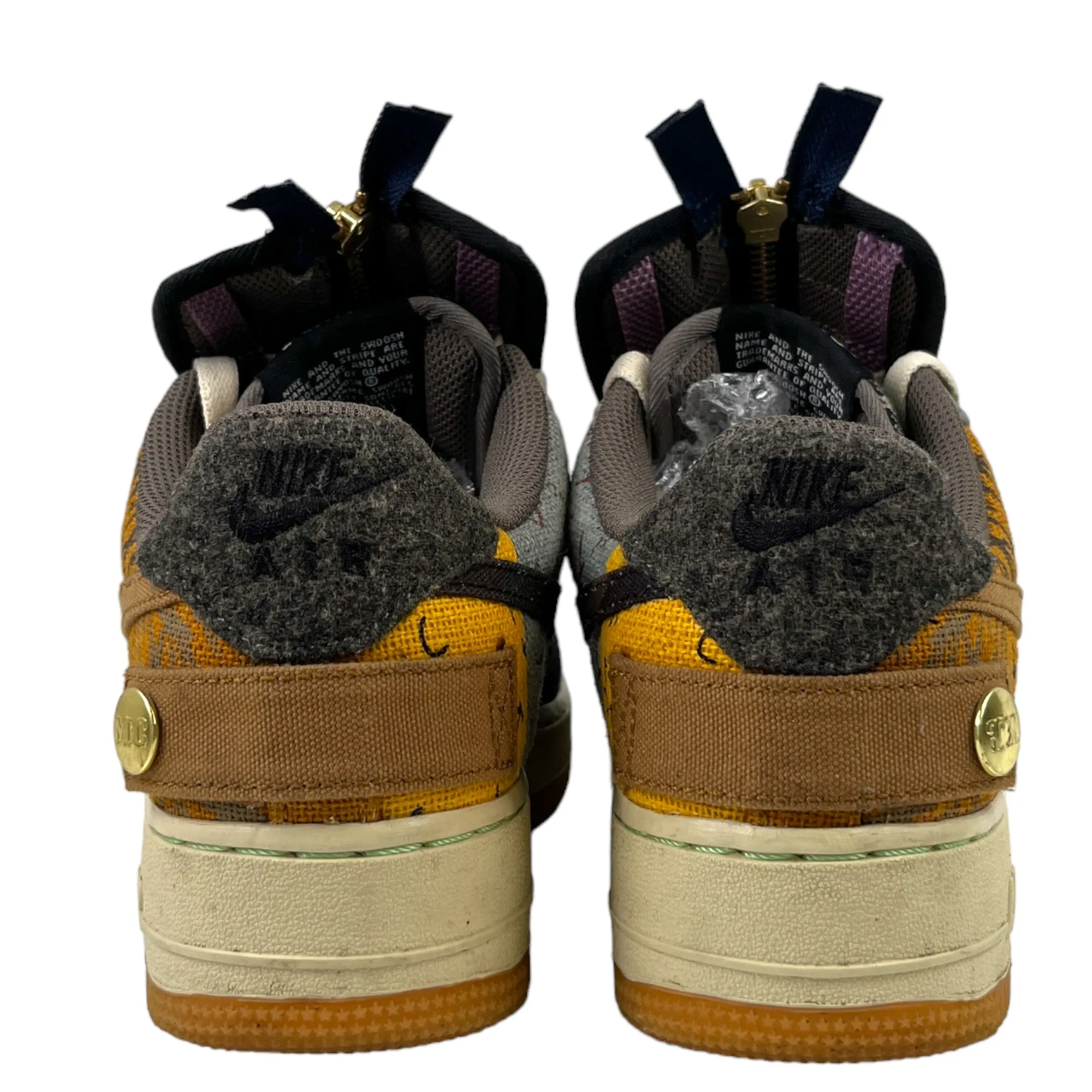 Men's Air Force 1 Cactus Jack Low Trainers Multi-Coloured Size EU 39.5 / UK 5.5