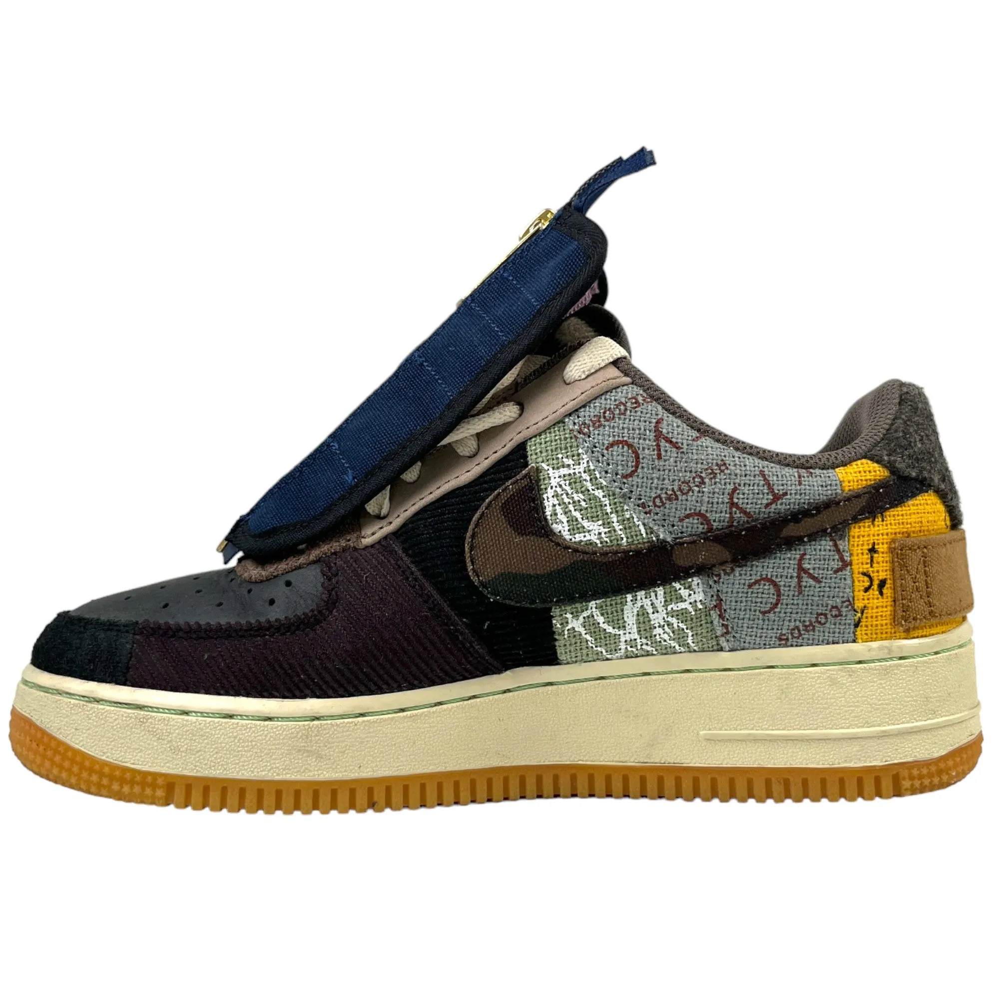 Men's Air Force 1 Cactus Jack Low Trainers Multi-Coloured Size EU 39.5 / UK 5.5
