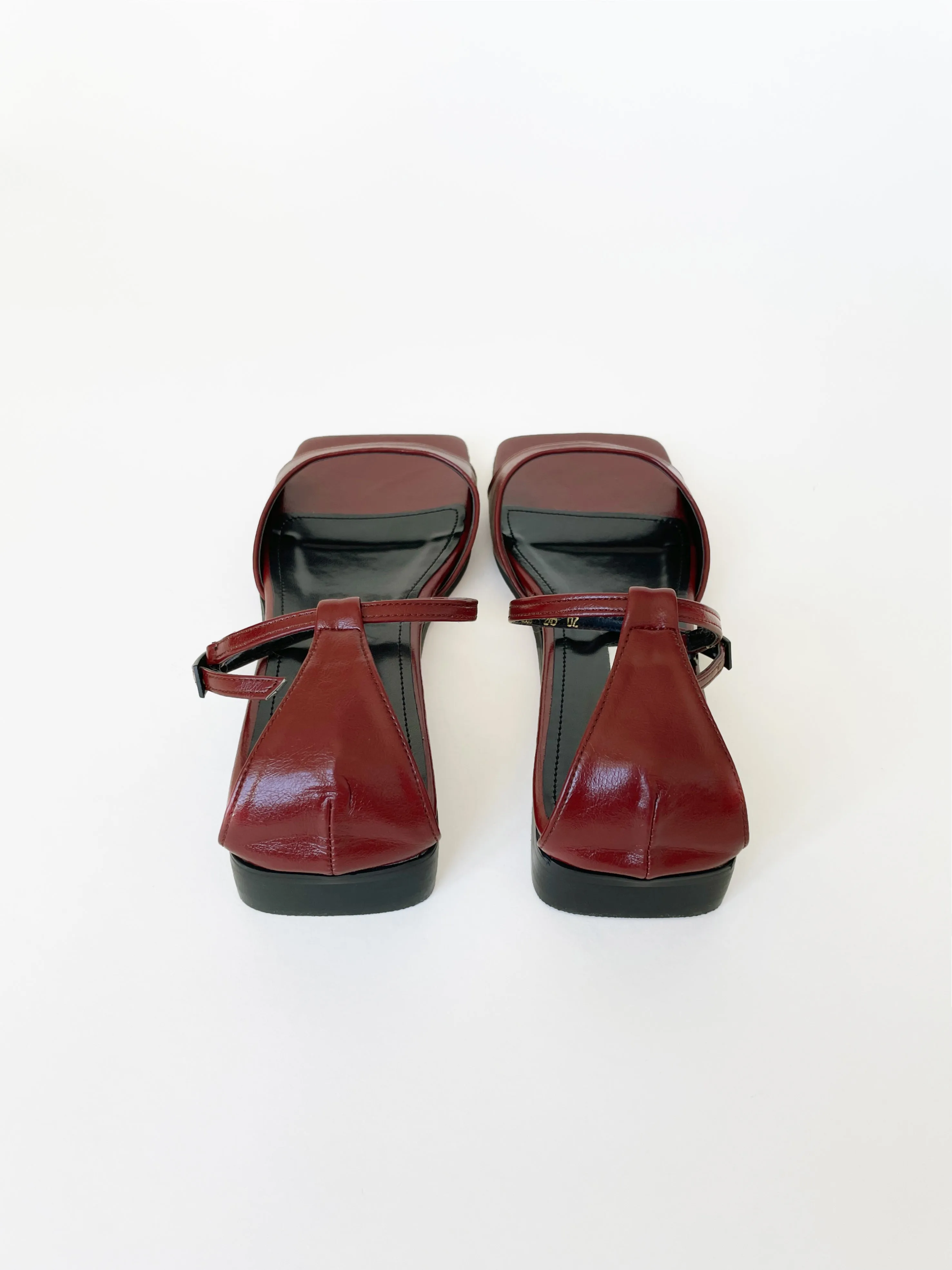 Minimal Ankle Strap Flat Sandals