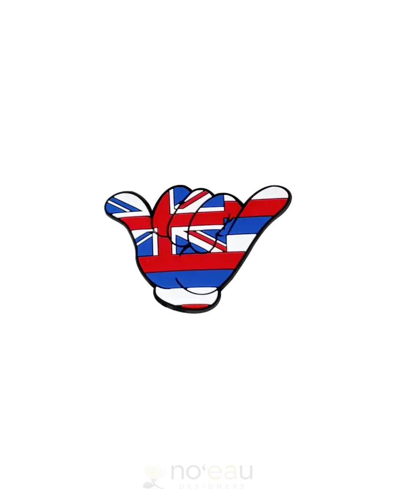 MZTICAL BOUTIQUE - Big Hawaiian Flag Shaka Shoe Charm