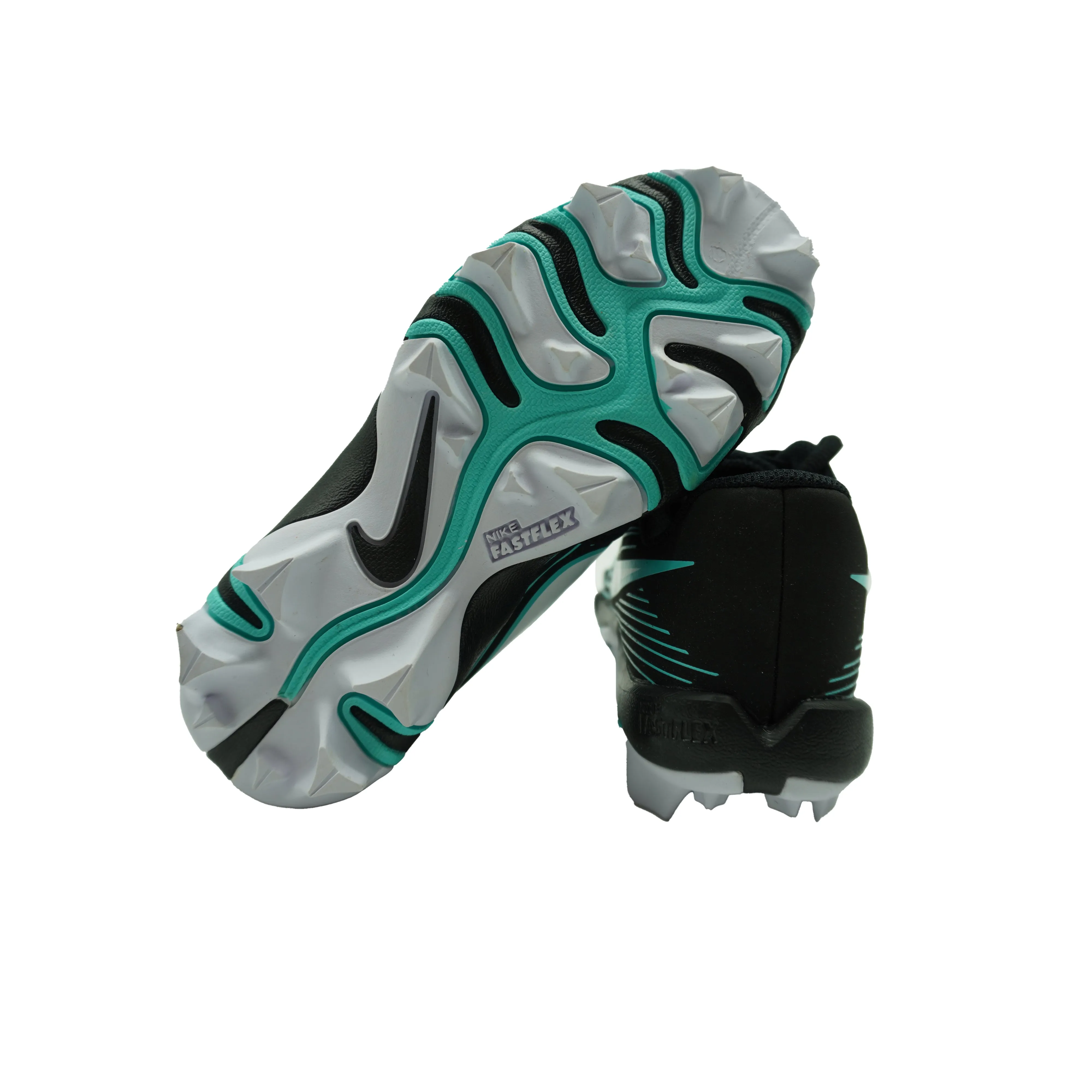 Nike Toddler Girl's Hyperdiamond 3 Keystone Softball Cleats Black Aqua Size 12 C