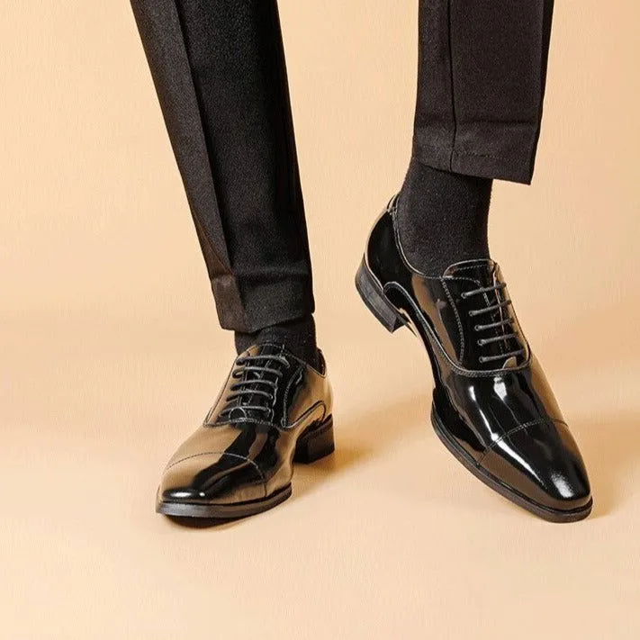 Oxford Shiny Lace up Shoes