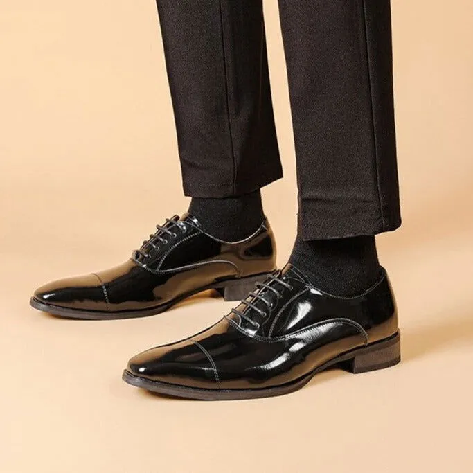 Oxford Shiny Lace up Shoes
