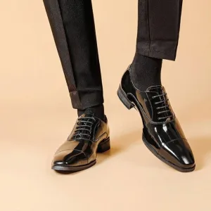 Oxford Shiny Lace up Shoes