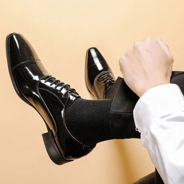Oxford Shiny Lace up Shoes
