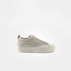 Paul Green - 5017 Ivory Elastic Slip On Trainer*
