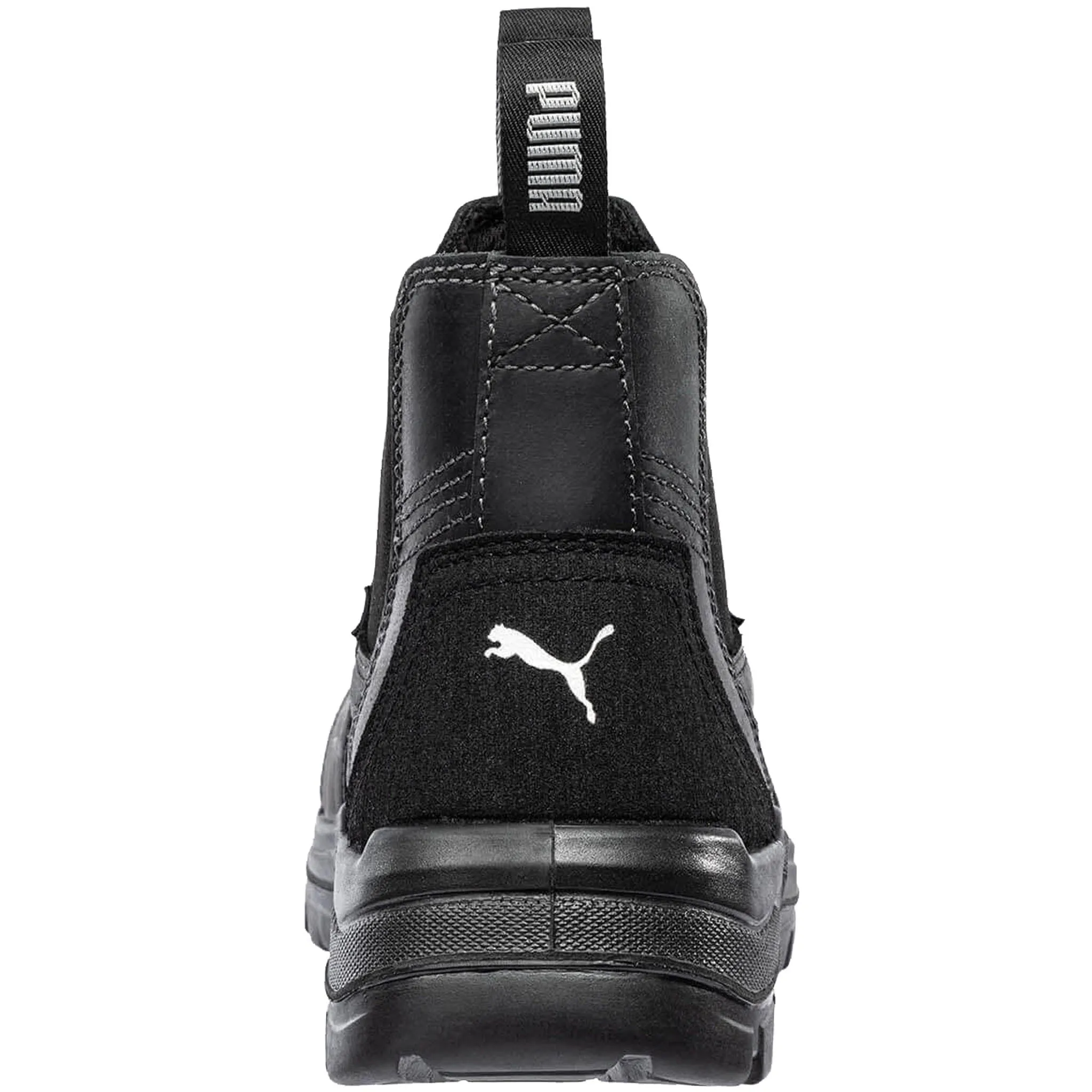 Puma Men's 630945 Tanami Double Gore Black 6" Water Resistant Soft Toe Work Boots