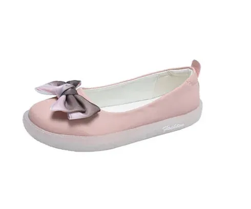 Sohiwoo cute bowknot kawaii shoes set foot cosplay princess women shoes loli daily Japanese sweet lolita shoes rubber sole round head