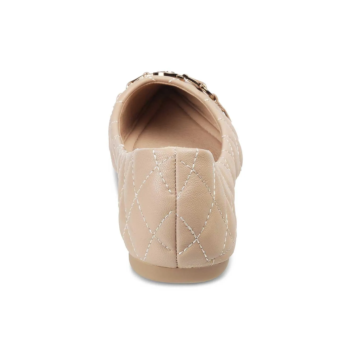 The Delta Beige Women's Dress Ballerinas Flats