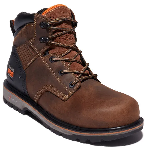 Timberland Pro Men's Ballast 6" Comp Toe Work Boot- Brown- TB0A29HT214