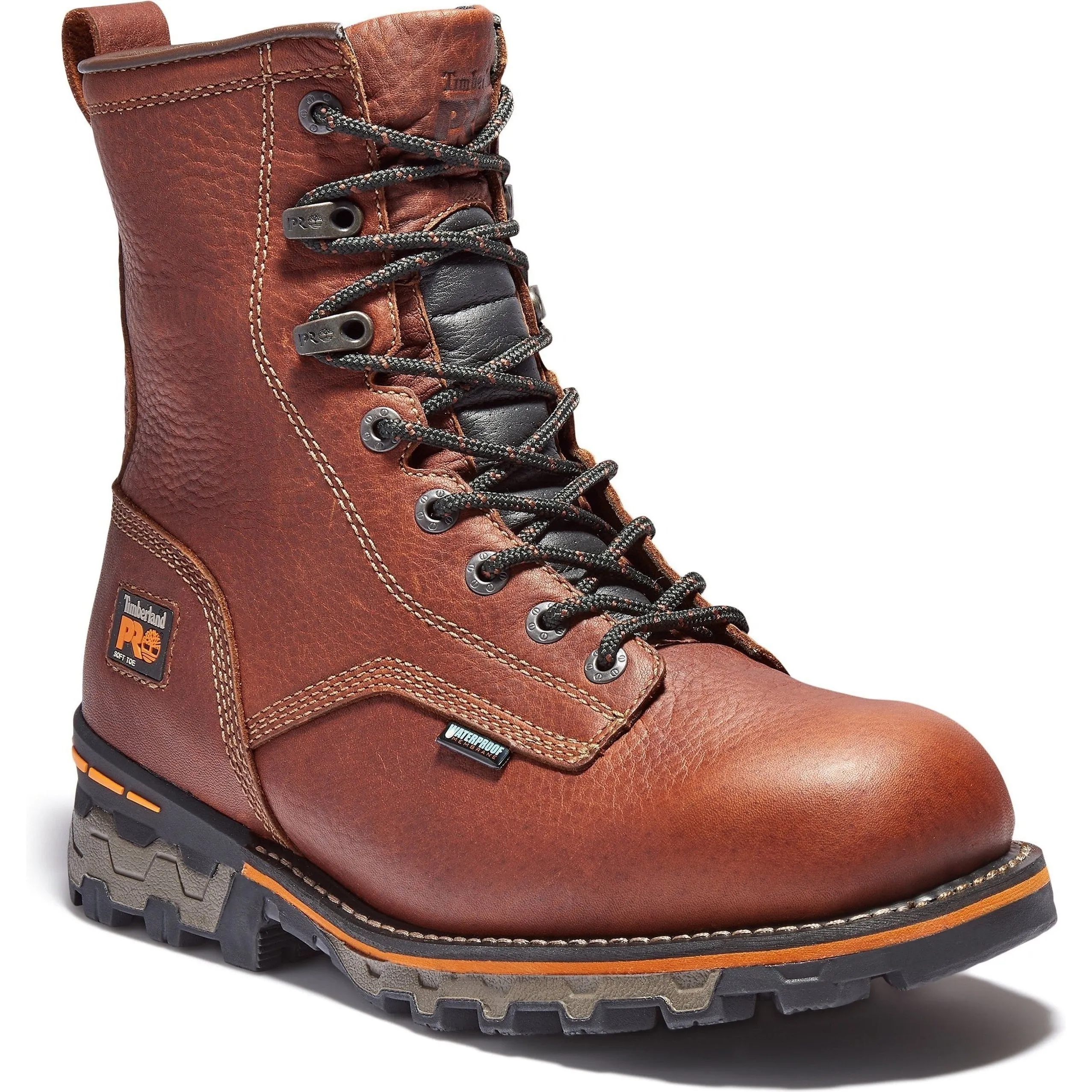Timberland PRO Men's Boondock 8" Soft Toe WP Work Boot - TB11113A210