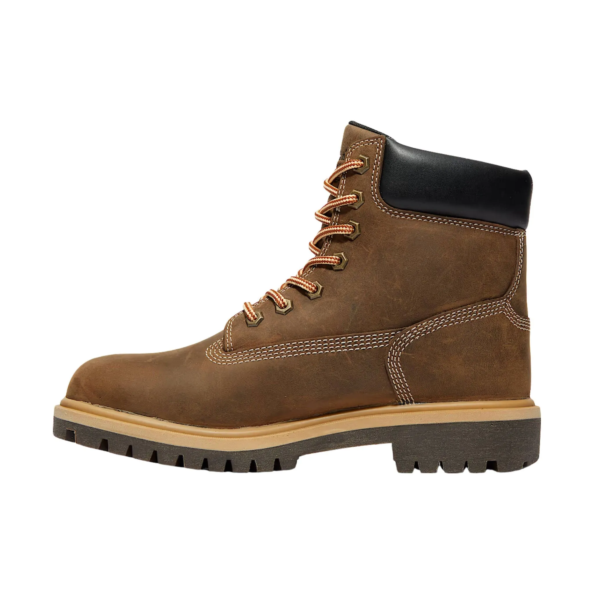Timberland Pro Women's Direct Attach 6 Inch Waterproof Soft Toe Work Boots - Turkish Coffee