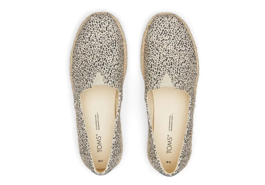 TOMS Womens Alpargata Platform Rope Espadrille - Natural
