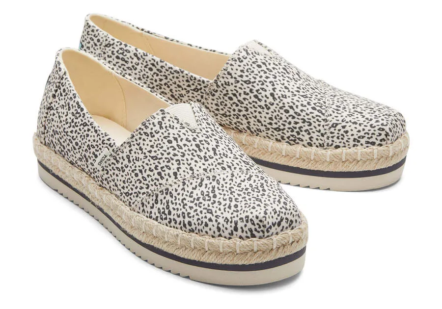 TOMS Womens Alpargata Platform Rope Espadrille - Natural