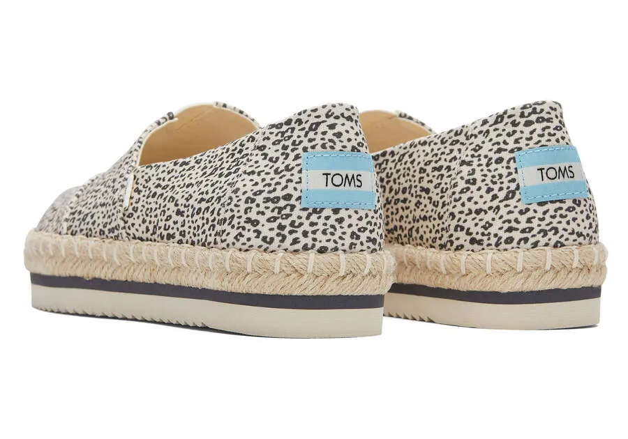 TOMS Womens Alpargata Platform Rope Espadrille - Natural