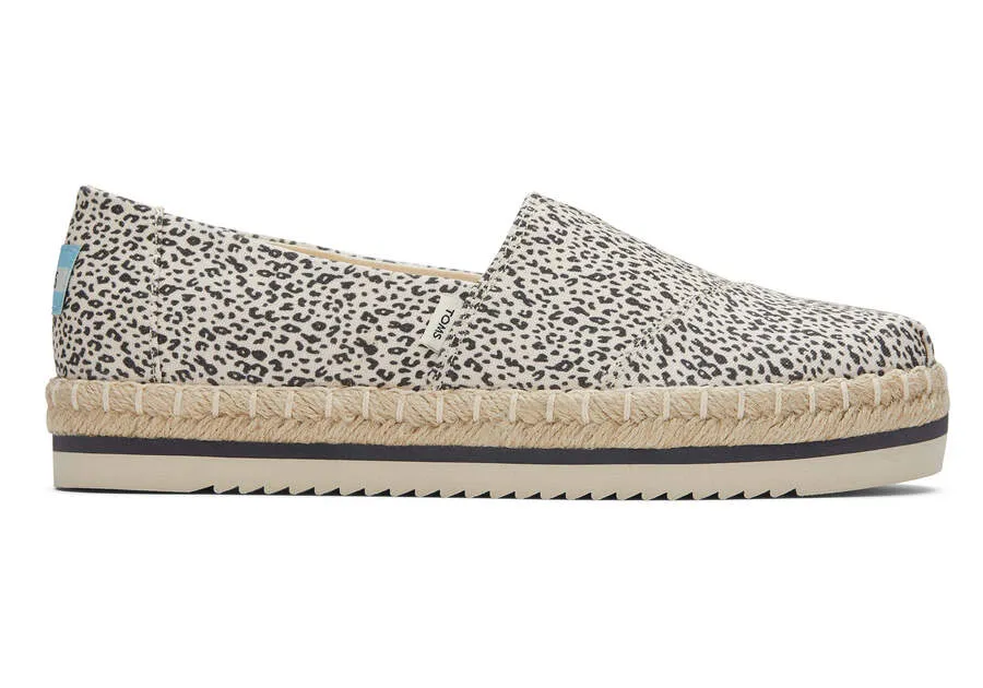 TOMS Womens Alpargata Platform Rope Espadrille - Natural